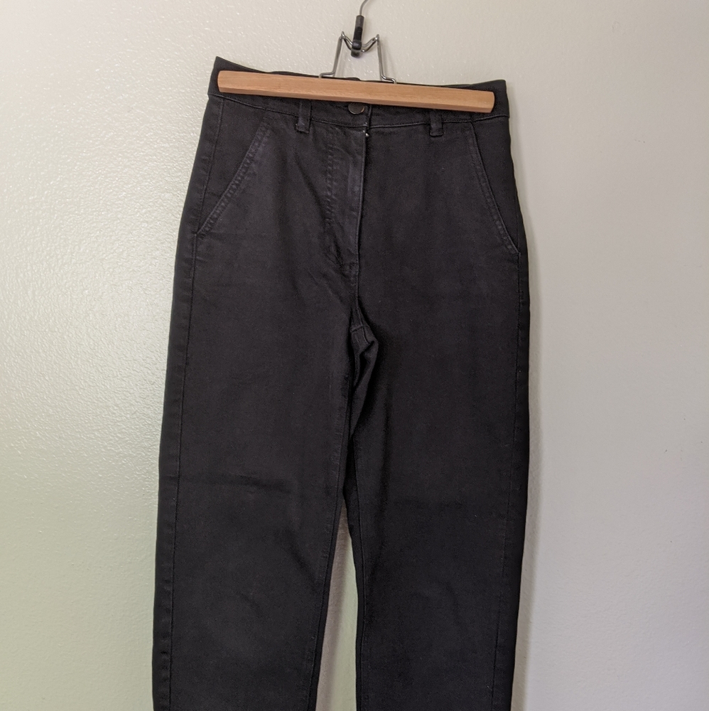 Everlane Straight Leg Crop in Black